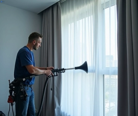 Professional curtain steam cleaning process equipment Matty Curtain Cleaning birchgrove-nsw